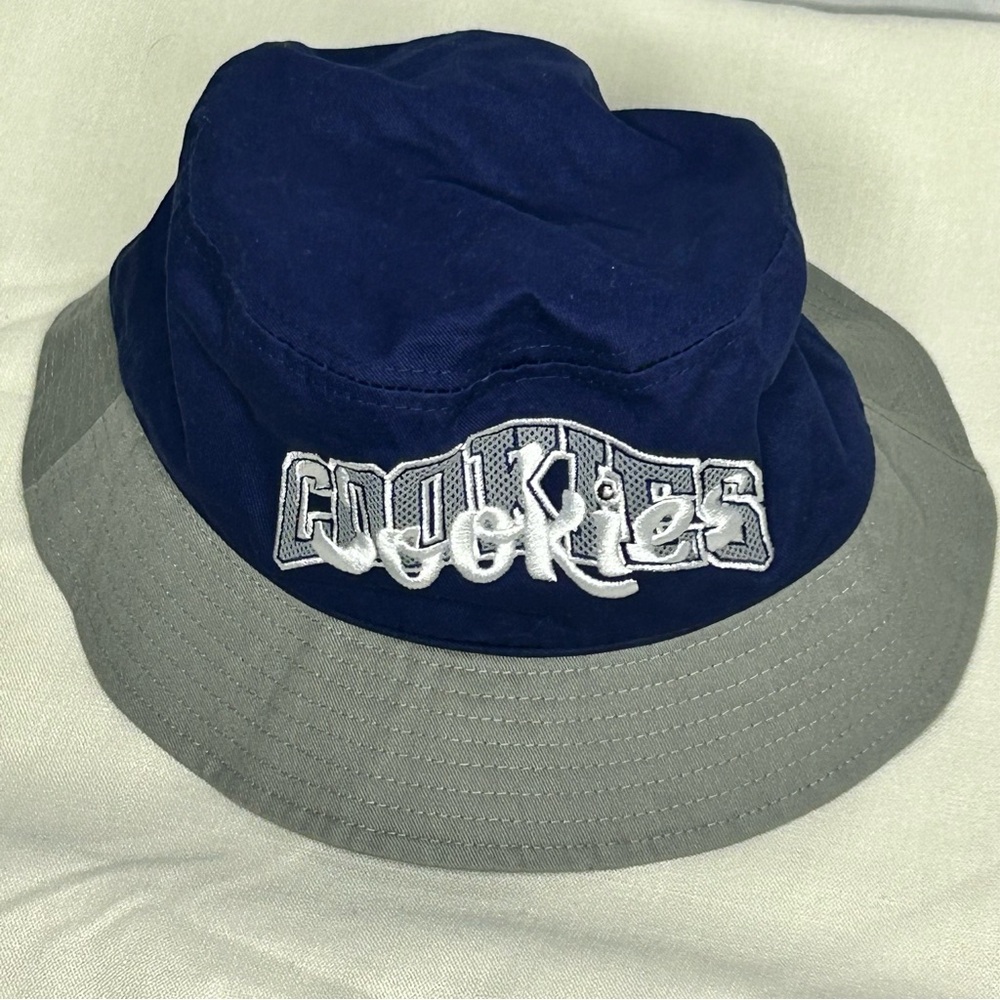 Navy and Gray Kids Bucket Hat
